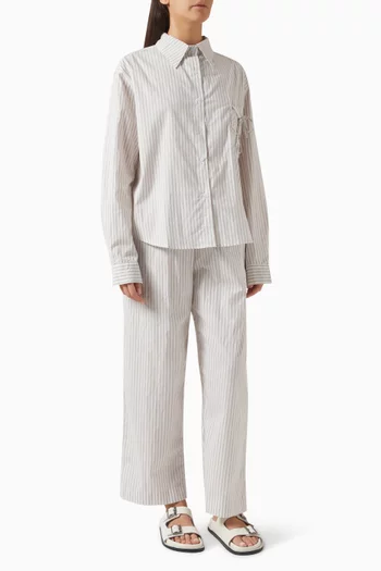 Pocket Shirt & Pants Set in Organic Cotton