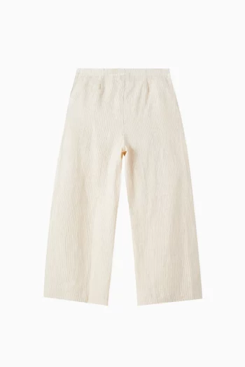 Fold Pants in Linen