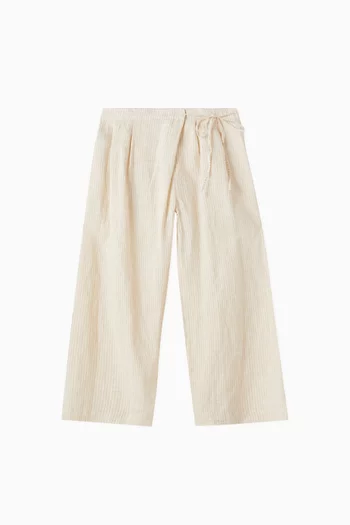 Fold Pants in Linen