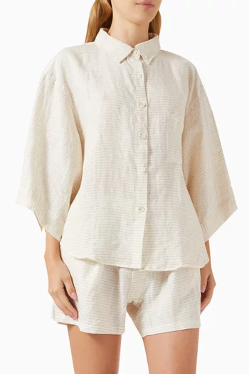 03 Shirt & Pants Set in Organic-cotton