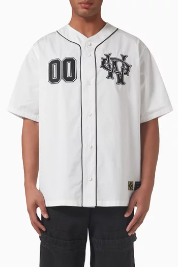 00 Baseball Shirt in Cotton
