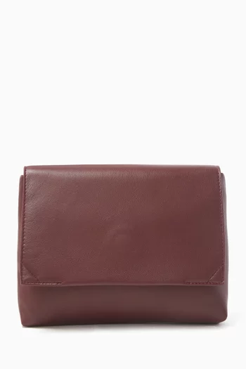 Sheath Clutch in Leather