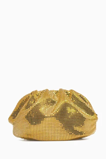 Juliet Clutch in Copper Glomesh