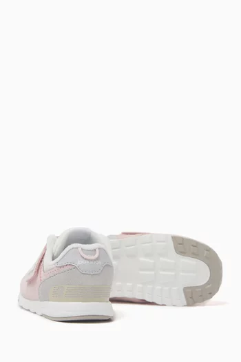 574 Hook & Loop Sneakers in Suede & Mesh