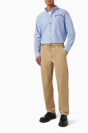 Drawstring Pants in Cotton