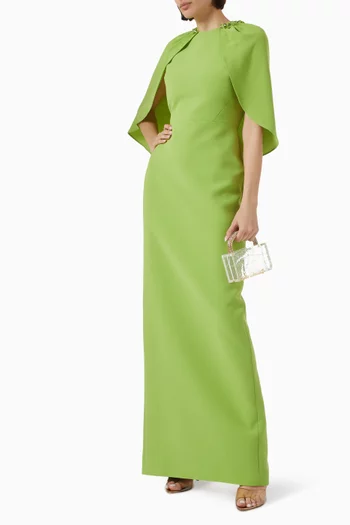 Salma Gown in Crepe