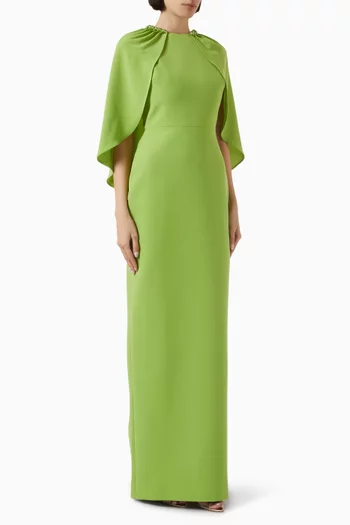 Salma Gown in Crepe