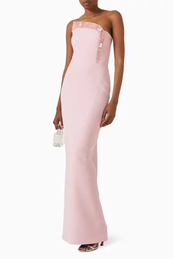 Brume Gown in Crepe