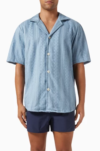 قميص أنكورا بنمط كوبي قطن تيري