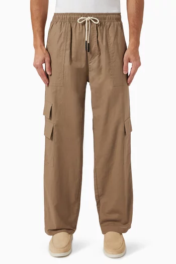Cargo Pants in Linen Blend