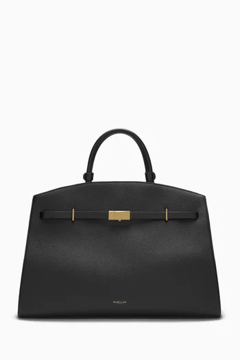 The Hudson Tote Bag in Grained Leather
