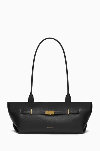 The New York Shoulder Bag in Grained Leather