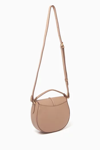 The Siena Saddle Bag in Grain Leather