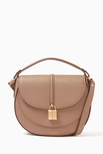 The Siena Saddle Bag in Grain Leather