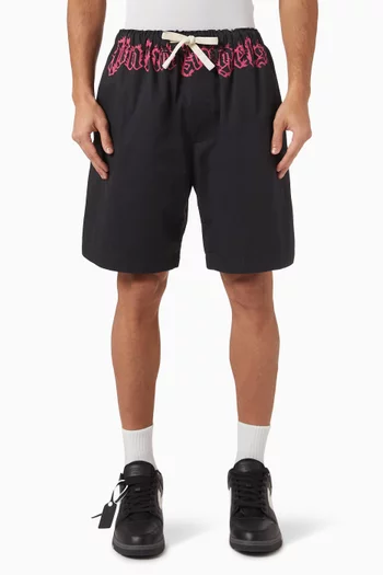Logo Waist Shorts in Cotton