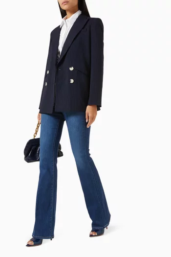 Beverly High-rise Skinny Flared Jeans