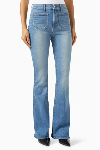 Beverly High-rise Skinny Jeans in Denim