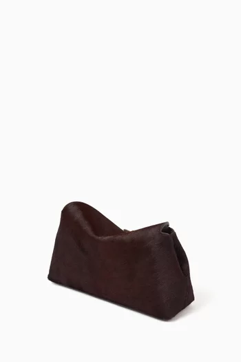 T-Lock Clutch Bag in Pony Hair