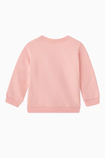 Off Stamp Crewneck Sweatshirt in Cotton
