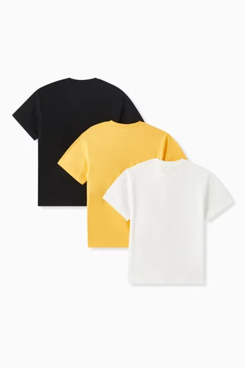 Bookish Logo T-shirt in Cotton, Set of 3