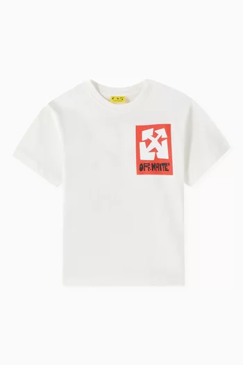 Shop Off White T Shirts for Boys in Kuwait Online Ounass