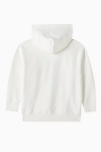 Logo Graphic Hoodie in Cotton