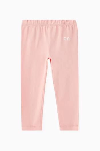 Off Stamp Leggings in Cotton