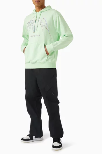 كنزة بغطاء رأس كروس اوفر بتقنية Dri-FIT صوف