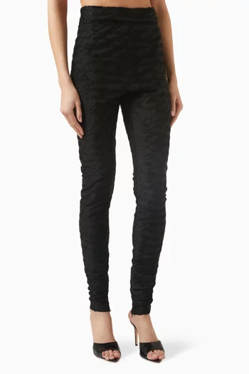 Love Letter Jacquard Leggings