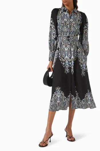 Yasbirma Midi Dress in Cotton