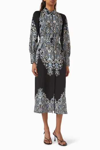 Yasbirma Midi Dress in Cotton