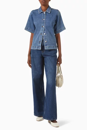 Yasdolma Shirt in Denim
