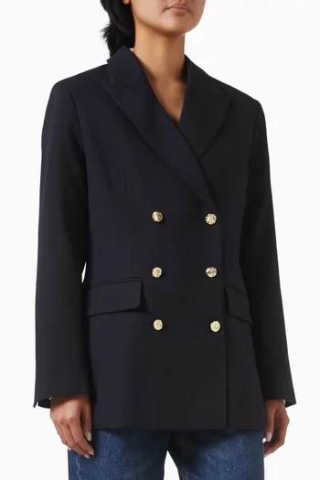 Yasimula Double-breasted Blazer
