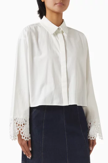 Yastrinity Crop Shirt in Organic Cotton