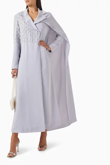 Embellished Tassel Cape Abaya