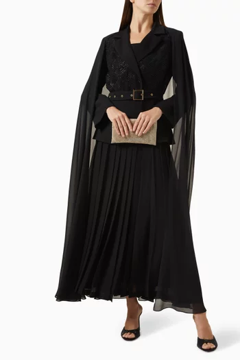 Embellished 2-piece Abaya Set