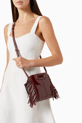 M Mini Top-handle Bag in Patent Leather