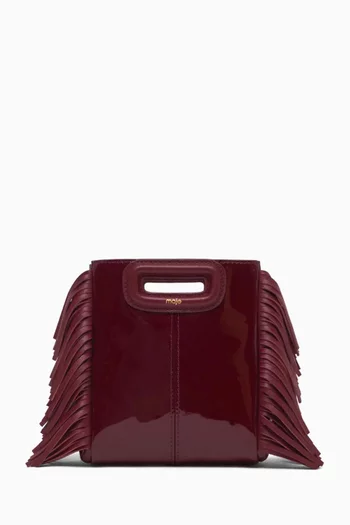 M Mini Top-handle Bag in Patent Leather
