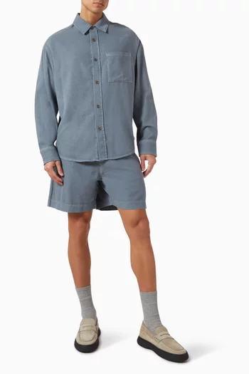 Early Dawn Overshirt in Cotton Blend