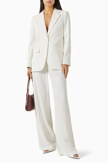 Sequin-embellished Pants in Viscose Blend