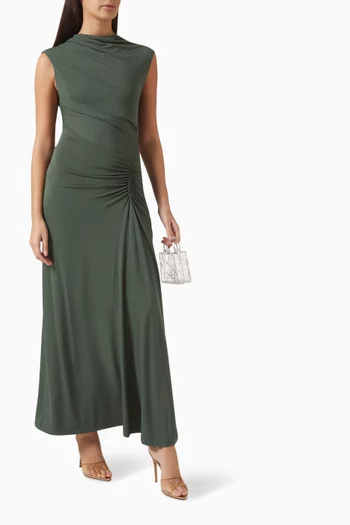 Acacia Maxi Dress in Viscose Blend