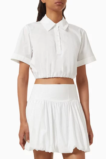 Nicky Crop Top in Cotton