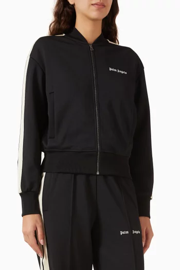 Logo Track Bomber Jacket