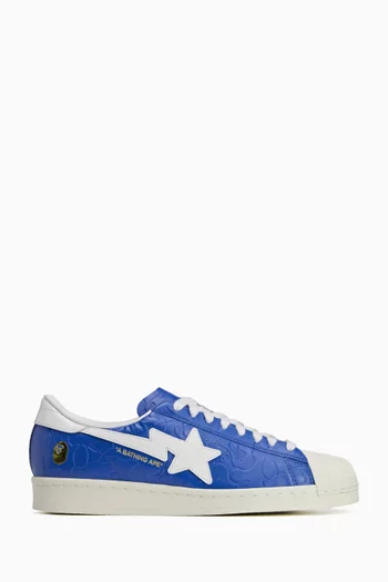 سنيكرز SSTR V بشعار A Bathing Ape أديداس × ايه باثنج ايب