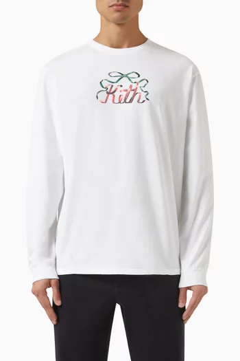 Kithmas Ribbon T-shirt in Cotton