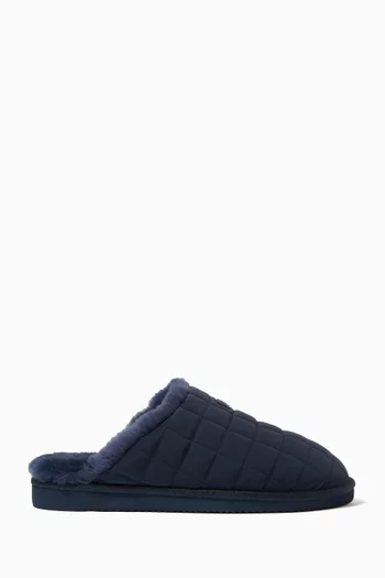 Puff Logo Slippers