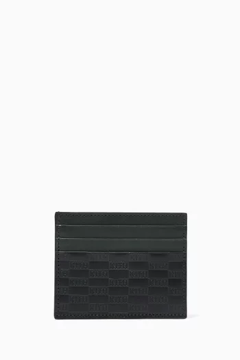 Monogram Card Holder in Leather