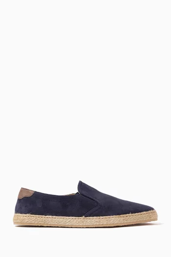 Espadrille Loafers in Suede