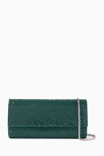 Perry Crystal-embellished Clutch