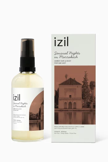Sensual Nights in Marrakech Amber Hair & Body Perfume Mist, 100ml